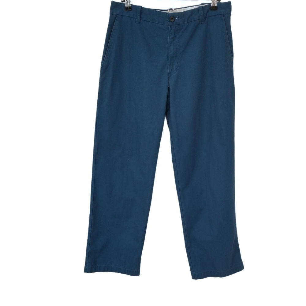 Izod Straight Fit Flat Front Saltwater Pants.32X30